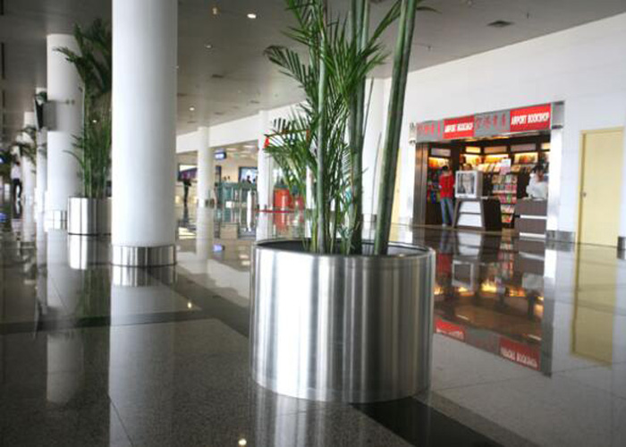 Stainless steel 304 flower tube for Xiamen Airport