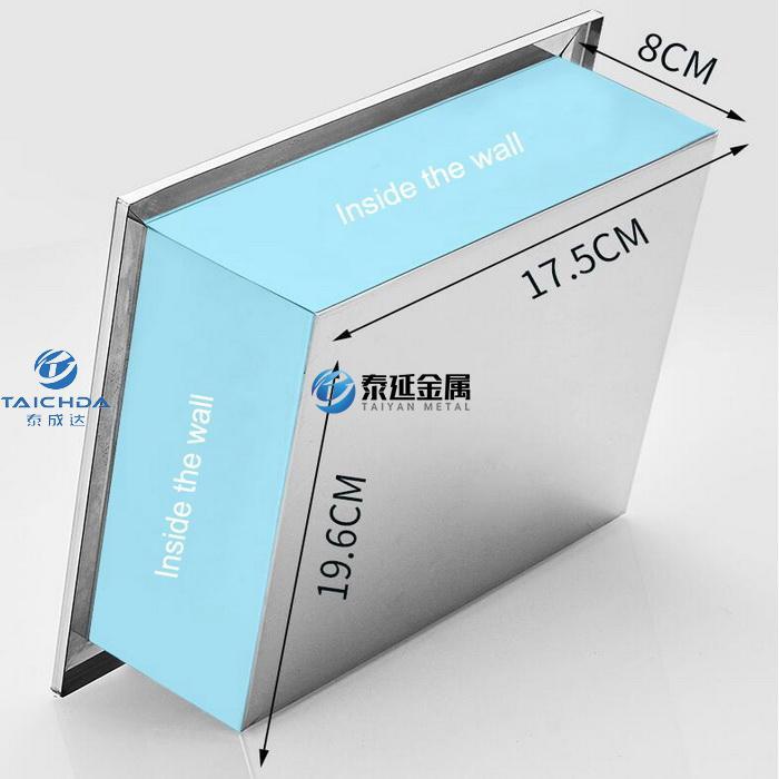 SS316 recessed soap holder