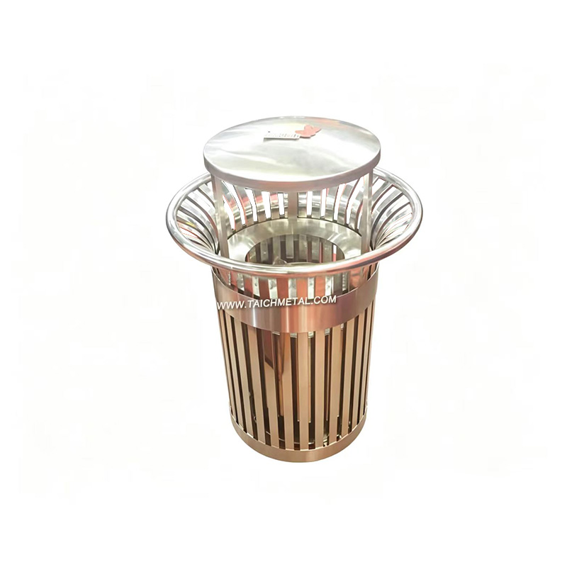 trash can with lid