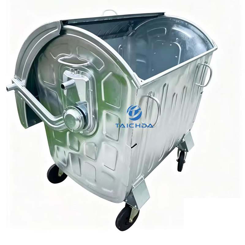 stainless steel trash cans