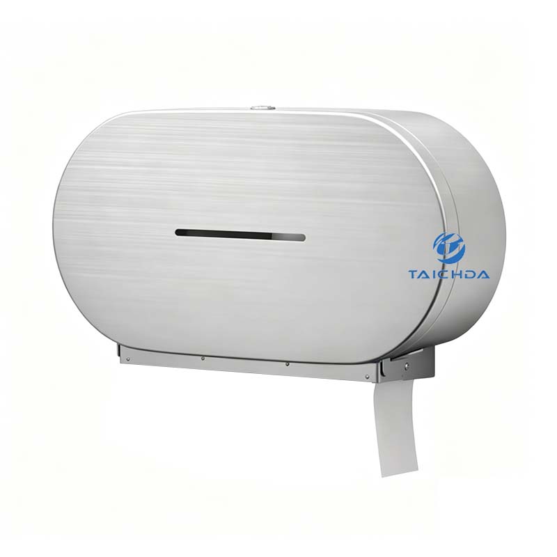 Washroom Dual Roll Tissue Dispenser