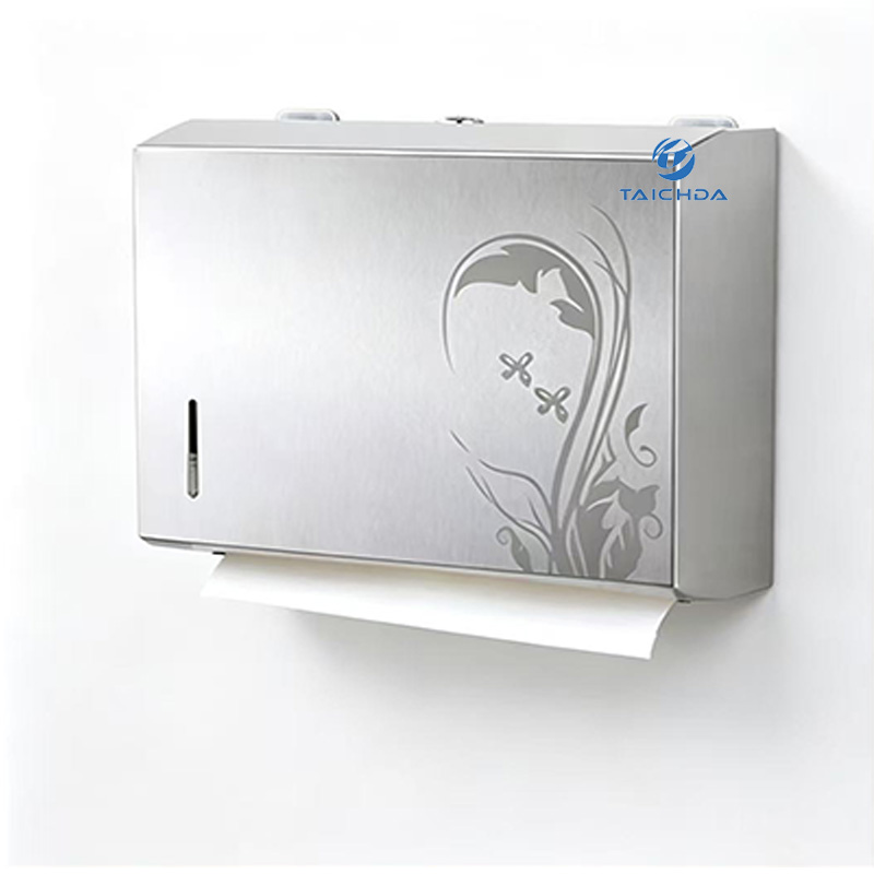 Fashion stainless steel Tissue dispenser
