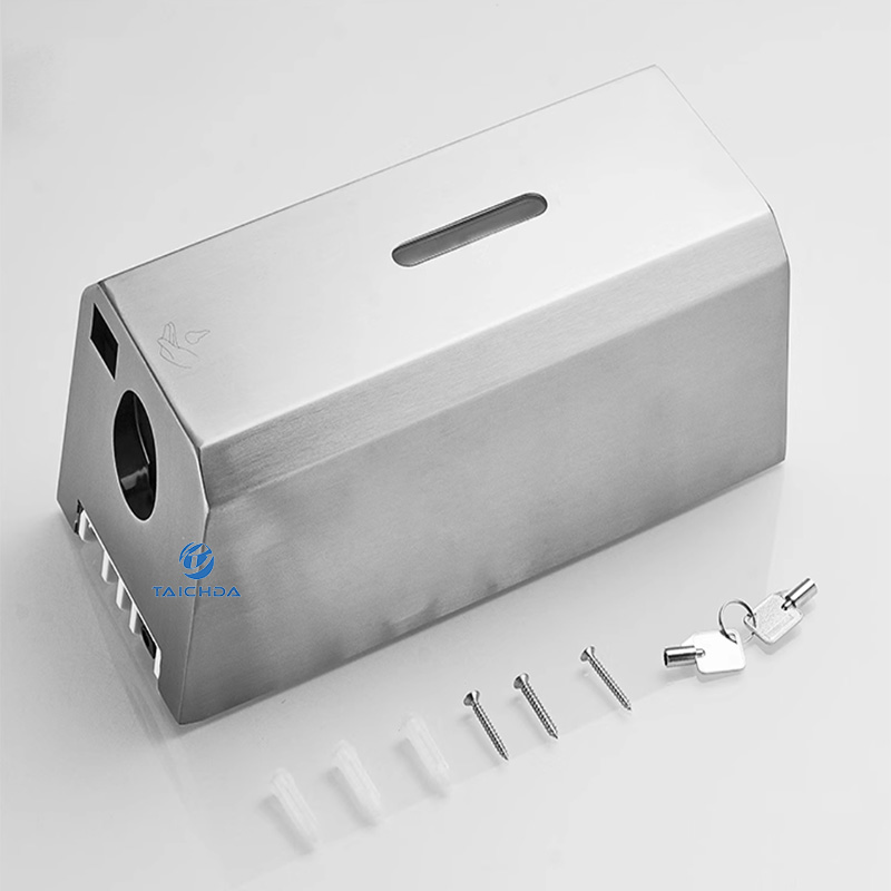 Anti fingerprint stainless soap dispenser