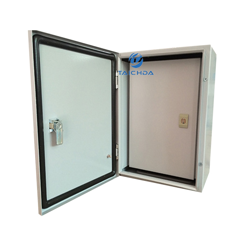 Wall‑Mount Double‑Door Lockable Electrical Control Cabinet