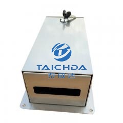 Surface mounted toilet paper towel dispenser