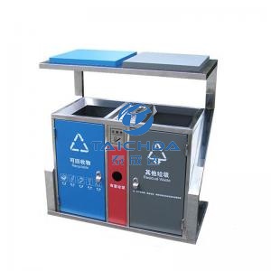 Environmental SS 304 Recyclable Dustbins